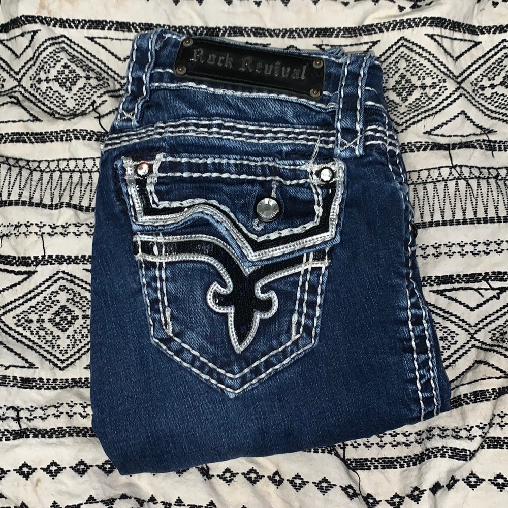 Kai Rock Revival Straight Jeans